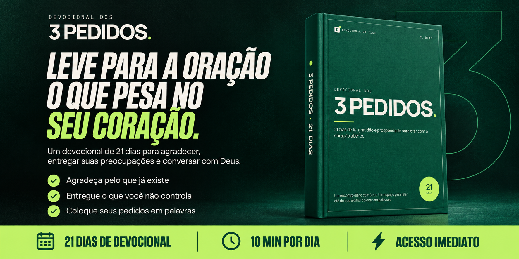 Devocional dos 3 Pedidos